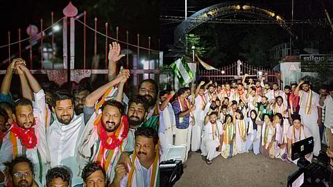 ജയില് മോചിതരായി പി.കെ ഫിറോസും രാഹുല് മാങ്കൂട്ടത്തിലും; സ്വീകരിക്കാനെത്തി ഷാഫി പറമ്പില്