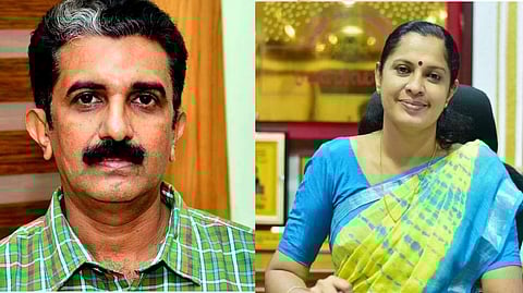 നവീന് ബാബു, പി.പി. ദിവ്യ