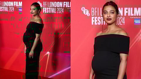 ബേബി ബംപുമായി റെഡ് കാര്പ്പറ്റില്; ഗര്ഭിണിയാണെന്ന് വെളിപ്പെടുത്തി രാധിക ആപ്തെ