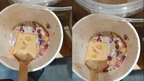 ഫ്രൂട്ട് സലാഡിൽ പുഴു; എറണാകുളത്ത് ബേക്കറിക്ക് നോട്ടീസയച്ച് ഭക്ഷ്യ സുരക്ഷാ വകുപ്പ്