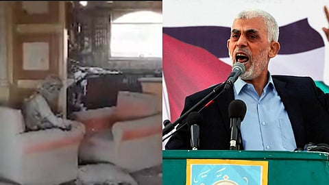 പൊടിയില് മൂടി, സോഫയില് ഇരിക്കുന്ന യഹ്യ സിന്വാര്! ഹമാസ് നേതാവിന്റെ 'അവസാന നിമിഷങ്ങള്' പുറത്തുവിട്ട് ഇസ്രയേല്