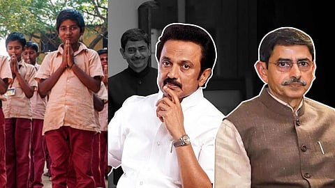 തമിഴനെ ഹിന്ദി പഠിപ്പിക്കുന്ന ഗവർണർ, പ്രതിരോധിക്കുന്ന സ്റ്റാലിൻ; 'തമിഴ് തായ് വാഴ്ത്ത്' വിവാദം എന്താണ്?