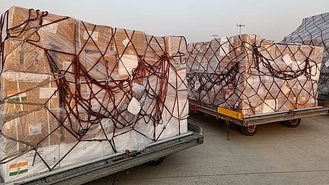 ലബനന് ഇന്ത്യയുടെ സഹായം; 11 ടൺ മെഡിക്കൽ ഉല്പ്പന്നങ്ങള് അയച്ചു, തീരുമാനം 33 ടണ് നല്കാന്