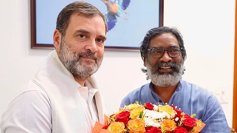 ജാർഖണ്ഡ് നിയമസഭാ തെരഞ്ഞെടുപ്പിൽ ഒരുമിച്ച് മത്സരിക്കാൻ ഇന്ത്യാ ബ്ലോക്ക്: ജെഎംഎമ്മും കോൺഗ്രസും കൂടി മത്സരിക്കുക 70 സീറ്റുകളിൽ