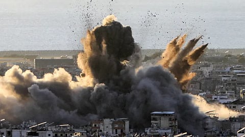 ബെയ്ത് ലഹിയയിലെ ഇസ്രയേൽ വ്യോമാക്രമണത്തിൽ മരണം 87 ആയി; വടക്കൻ ഇസ്രയേലിന് നേരെയും റോക്കറ്റാക്രമണം