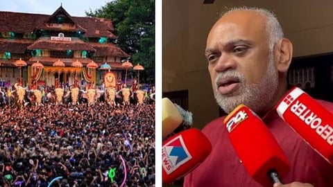 പൂരം കലക്കൽ വിവാദം: എഫ്ഐആർ തയ്യാറാക്കിയ പൊലീസ് നടപടിക്കെതിരെ പാറമേക്കാവ് ദേവസ്വം