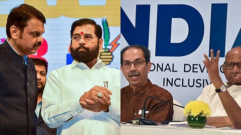 മഹാരാഷ്ട്ര നിയമസഭ തെരഞ്ഞെടുപ്പ്: തർക്കങ്ങള് പരിഹരിക്കാനുള്ള തിരക്കിട്ട ശ്രമത്തിൽ മുന്നണികള്