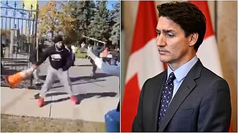 കാനഡയിൽ ഖലിസ്ഥാൻ ആക്രമണം, ഹിന്ദു ക്ഷേത്രത്തിനുള്ളിൽ കടന്നുകയറി വിശ്വാസികളെ മർദിച്ചു