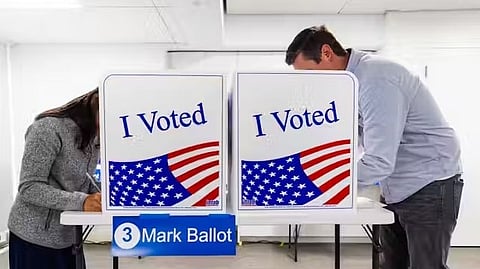 ഇനി ജനം വിധിയെഴുതും; അമേരിക്ക ഇന്ന് പോളിങ് ബൂത്തിലേക്ക്