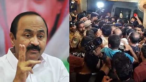 പാലക്കാട്ടെ പാതിരാ റെയ്ഡ്: പ്രതിപക്ഷ നേതാവ് കേന്ദ്ര തെരഞ്ഞെടുപ്പ് കമ്മീഷന് പരാതി നൽകി