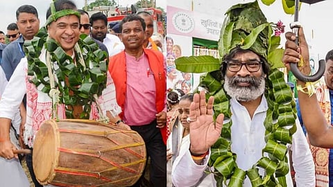 ആദിവാസി ഹൃദയഭൂമിയിൽ വിഭജന തന്ത്രം പയറ്റി ബിജെപി; കൊമ്പുകോർത്ത് ജാർഖണ്ഡ്-അസം മുഖ്യമന്ത്രിമാർ