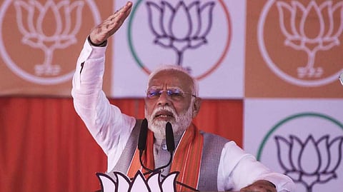 "വികസനങ്ങൾ തടയുന്നതിൽ കോൺഗ്രസിന് ഡബിൾ പി.എച്ച്.ഡി"; പരിഹാസവുമായി നരേന്ദ്ര മോദി