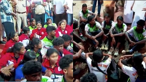 കായിക മേളയുടെ സമാപന ചടങ്ങിലെ സംഘർഷം: അന്വേഷണത്തിന് മൂന്നംഗ സമതിയെ നിയോഗിച്ച് വിദ്യാഭ്യാസ വകുപ്പ്