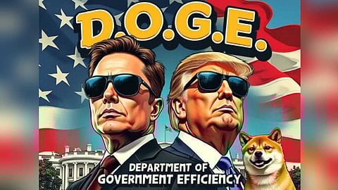 ട്രംപിൻ്റെ പുതിയ ഡിപാർട്മെൻ്റിന് പിന്നാലെ കുതിച്ചുയർന്ന ഡോജ്കോയിൻ മൂല്യം; ഇലോൺ മസ്കും ഡോജും തമ്മിലെ ബന്ധമെന്ത്?