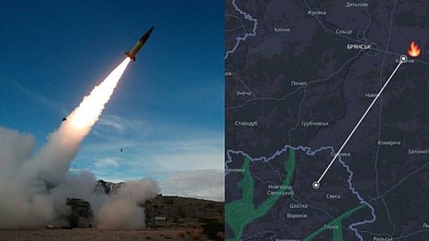 റഷ്യൻ സൈനിക കേന്ദ്രത്തിന് നേരെ യുഎസ് നിർമിത ദീർഘദൂര മിസൈലുകൾ പ്രയോഗിച്ച് യുക്രെയ്ൻ; തിരിച്ചടിക്കുമെന്ന് റഷ്യ