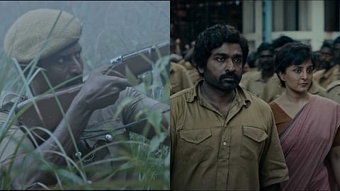 'അധികാരം, ജാതി, അടിച്ചമർത്തല്'; വെട്രിമാരന് ചിത്രം വിടുതലൈ 2 ട്രെയിലർ പുറത്ത്, വിജയ് സേതുപതിക്കൊപ്പം ശക്തമായ കഥാപാത്രമായി മഞ്ജു വാര്യരും