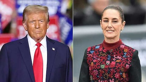 താരിഫ് വർധനയിൽ ഭിന്നാഭിപ്രായം; സംഭാഷണം നടത്തി ട്രംപും ക്ലോഡിയ ഷെയിൻബോമും