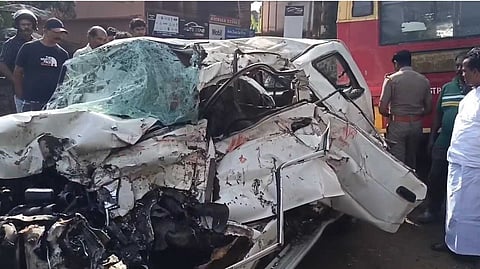 ആലപ്പുഴ വാഹനാപകടം: കെഎസ്ആർടിസി ഡ്രൈവറെ പ്രതി ചേർത്ത് എഫ്ഐആർ