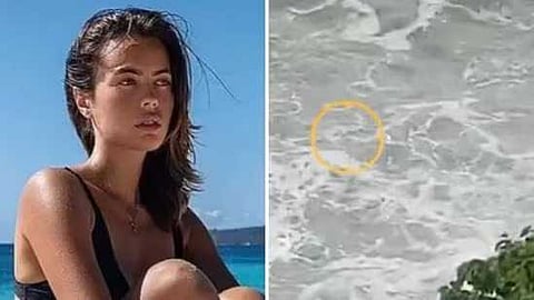 യോഗ ചെയ്യുന്നതിനിടെ റഷ്യന് നടി ഒഴുക്കില്പ്പെട്ട് മരിച്ച സംഭവം; കടലില് മുങ്ങിത്താഴുന്ന പുതിയ ദൃശ്യങ്ങള് പുറത്ത്