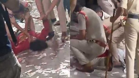 പുഷ്പ 2 പ്രീമിയര് ഷോ കാണാനെത്തി; തിക്കിലും തിരക്കിലും പെട്ട് സ്ത്രീ മരിച്ചു