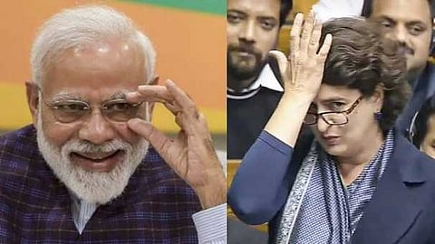 ലോക്സഭയിൽ പ്രധാനമന്ത്രിയുടെ 110 മിനുട്ട് പ്രസംഗം; രണ്ട് പിരീഡ് മാത്സ് ക്ലാസിൽ ഇരുന്നത് പോലെ ബോറടിച്ചെന്ന് പ്രിയങ്ക ഗാന്ധി