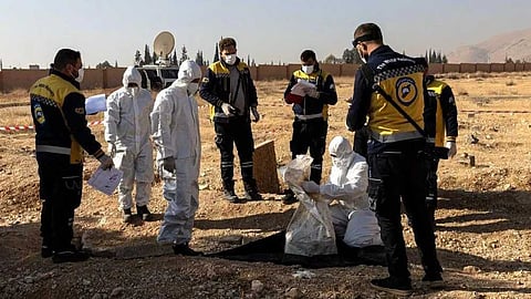 അസദ് ഭരണകൂടത്തിൻ്റെ കൊടും ക്രൂരതകൾ പുറത്ത്; കൂട്ടക്കുഴിമാടങ്ങൾ കണ്ടെത്തി