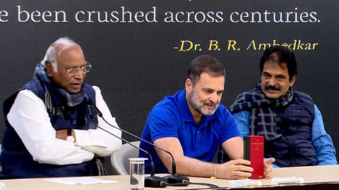 ബിജെപിയുടേത് നുണപ്രചരണം, അദാനി പ്രശ്നത്തിൽ നിന്ന് ശ്രദ്ധ തിരിക്കാനുള്ള ശ്രമം; അമിത് ഷായുടെ അംബേദ്കർ പരാമർശത്തിനെതിരെ കോൺഗ്രസ്