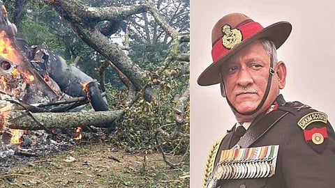 ഹെലികോപ്റ്റര് അപകടം 'മനുഷ്യപ്പിഴവ്'; ബിപിന് റാവത്ത് അടക്കം 12 പേരുടെ മരണത്തില് സ്റ്റാന്ഡിങ് കമ്മിറ്റി റിപ്പോര്ട്ട്