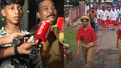 രക്ഷിതാക്കളുടെ അനുവാദം കൂടാതെ വിദ്യാർഥിയെ റെഡ് വോളന്റിയേഴ്സ് മാർച്ചിൽ പങ്കെടുപ്പിച്ചു; പരാതിയുമായി പിതാവ്