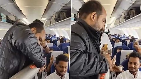 ചായ ചായേയ്...; വിമാനയാത്രയ്ക്കിടെ ചായ വിതരണം, വൈറലായി ഇൻഡിഗോ ഫ്ലൈറ്റിലെ ദൃശ്യങ്ങൾ