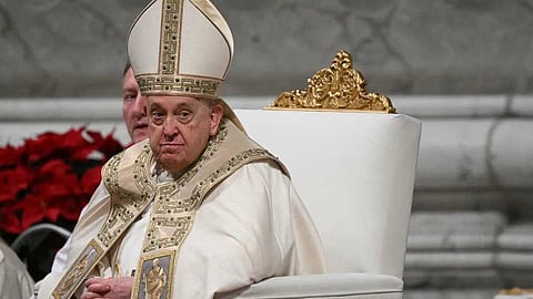 "തെറ്റുകൾ തിരുത്തി മെച്ചപ്പെട്ട ലോകത്തെ സൃഷ്ടിക്കൂ";
ക്രിസ്മസ് ദിനത്തിൽ സന്ദേശവുമായി മാർപ്പാപ്പ