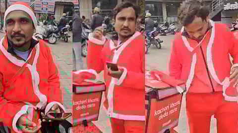 ദീപാവലിക്ക് രാമനില്ലെങ്കിൽ ക്രിസ്മസിന് സാന്റയും വേണ്ട; മധ്യപ്രദേശിൽ ഫുഡ് ഡെലിവറി ഏജൻ്റിനെ അപമാനിച്ചു