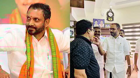 സുനില്കുമാറിന് സുരേഷ് ഗോപിയോട് തോറ്റതിന്റെ 'ചൊരുക്ക്'; കേക്ക് വിവാദത്തില് സുരേന്ദ്രന്