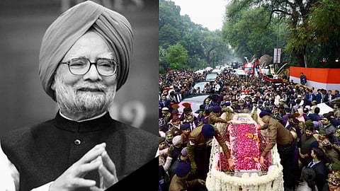 അമർ രഹേ! മൻമോഹൻ സിങ്ങിന് അന്ത്യോപചാരമർപിച്ച് രാജ്യം; സംസ്കാര ചടങ്ങുകൾ പൂർത്തിയായി