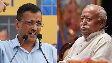 "ബിജെപി വോട്ട് വാങ്ങലിനെ ആർഎസ്എസ് പിന്തുണയ്ക്കുന്നുണ്ടോ?"; മോഹൻ ഭഗവതിന് കത്തെഴുതി കെജ്രിവാൾ