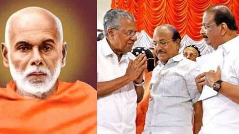 "ഗുരുദേവനെ ആര്ക്കും വിട്ടുകൊടുക്കാനാവില്ല,"; മുഖ്യമന്ത്രിയെ പിന്തുണച്ച് കെ. സുധാകരൻ