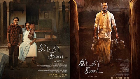 'വേരുകളുമായി ബന്ധപ്പെട്ടിരിക്കുക'; ആരാധകർക്കായി ഇഡ്ലി കടൈയുടെ ഫസ്റ്റ് ലുക്ക് പോസ്റ്റർ പുറത്തുവിട്ട് ധനുഷ്
