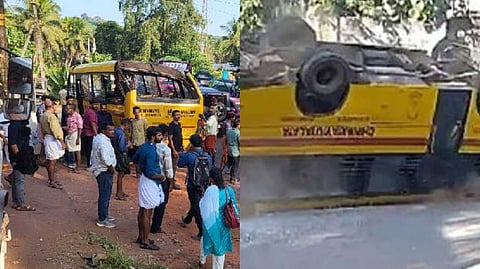 കണ്ണൂര് സ്കൂൾ ബസ് അപകടം: പരുക്കേറ്റ ഒരു കുട്ടിയൊഴികെ എല്ലാവരും ആശുപത്രി വിട്ടു