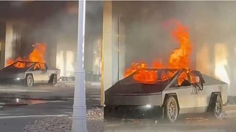 ഡൊണാൾഡ് ട്രംപിൻ്റെ ഹോട്ടലിനു മുന്നിൽ സ്ഫോടനം; പൊട്ടിത്തെറിച്ചത് ടെസ്ലയുടെ ട്രക്ക്, ഡ്രൈവർ കൊല്ലപ്പെട്ടു