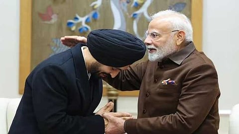 "ഗ്രാമത്തിൽ നിന്നുള്ള പയ്യൻ രാജ്യത്തിൻ്റെ യശസ്സ് ഉയർത്തുന്നു, പേര് പോലെ ജനമനസുകൾ കീഴടക്കുന്നു"; പ്രധാനമന്ത്രിയെ സന്ദർശിച്ച് ദിൽജിത് ദൊസഞ്ജ്