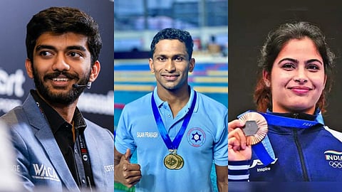 ദേശീയ കായിക പുരസ്കാരം: മലയാളി നീന്തൽ താരം സജൻ പ്രകാശിന് അർജുന; ഗുകേഷിനും മനു ഭാക്കർക്കും ഖേല് രത്ന