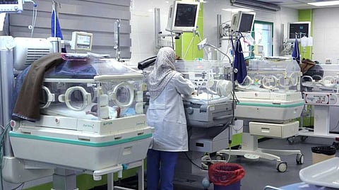 "ഗാസയിലെ കുഞ്ഞുങ്ങളുടെ ജീവൻ പിറക്കും മുൻപേ ഭീഷണിയിൽ"; എംഎസ്എഫ് റിപ്പോർട്ട്