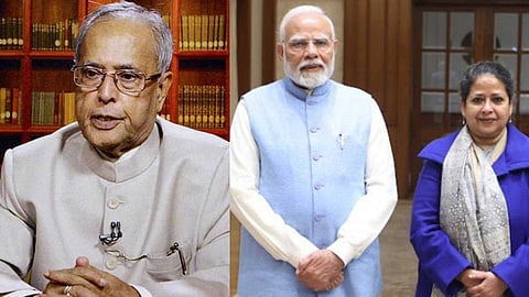 പ്രണബ് മുഖര്ജിക്ക് സ്മാരകം രാജ്ഘട്ടിലെ രാഷ്ട്രീയ സ്മൃതി സ്ഥലിൽ, അനുമതി നൽകി കേന്ദ്രസർക്കാർ; നന്ദി പറഞ്ഞ് മകള്