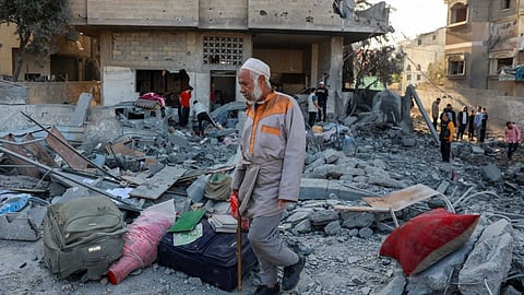 ഗാസയിലെ അഭയാർഥി ക്യാംപിന് നേരെ ഇസ്രയേൽ ആക്രമണം; സ്ത്രീകളും കുട്ടികളുമുൾപ്പെടെ 50 പലസ്തീനികൾ കൊല്ലപ്പെട്ടു