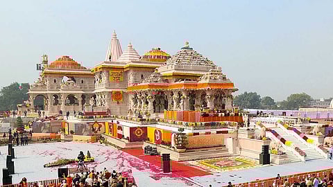 രാമക്ഷേത്രം സ്ഥാപിച്ചത് ജനുവരി 22ന്; ജനുവരി 11ന് വാർഷികം ആഘോഷിച്ച് ക്ഷേത്ര ട്രസ്റ്റ്