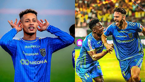 ഗോളുകളുമായി ത്രിമൂർത്തികൾ മിന്നി; വിജയം തുടർന്ന് ബ്ലാസ്റ്റേഴ്സ്