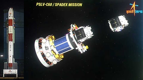 ഐഎസ്ആർഒയുടെ സ്വപ്ന പദ്ധതി 'സ്പേഡ് എക്സ്' ദൗത്യം വൈകും: ചെയർമാൻ വി. നാരായണൻ