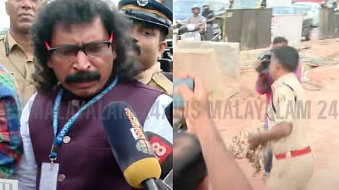 ബോബിയെ സ്വീകരിക്കാനെത്തി ഓൾ കേരള മെൻസ് അസോസിയേഷൻ; ജയിലിന് പുറത്ത് പടക്കം പൊട്ടിക്കാനുള്ള ശ്രമം തടഞ്ഞ് പൊലീസ്