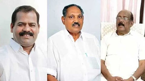 ഐ.സി. ബാലകൃഷ്ണൻ, എൻ.ഡി. അപ്പച്ചൻ, കെ.കെ. ഗോപിനാഥൻ