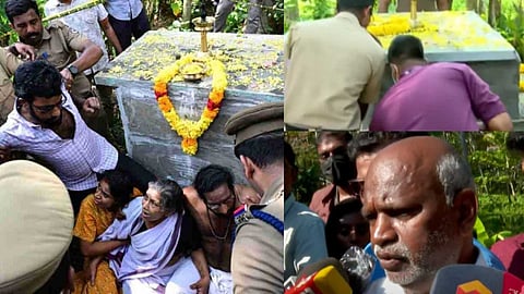 "ഗോപൻ സ്വാമിയുടെ വായയുടെ ഭാഗം മാത്രമാണ് അഴുകിയിരുന്നത്"; കല്ലറ പൊളിച്ചപ്പോള് കണ്ട കാഴ്ച വിവരിച്ച് വാർഡ് മെമ്പർ